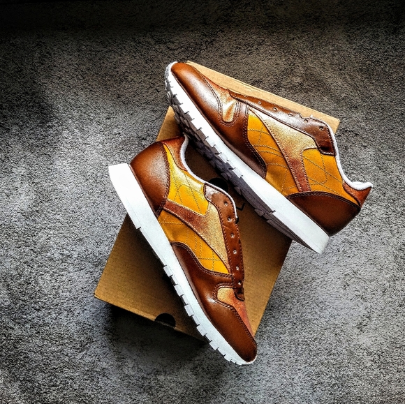 Reebok Classic Leather Sneakers Custom Colors - Picture 2 of 7